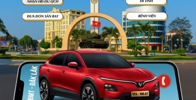 Taxi Xanh BMT – Dịch Vụ Taxi Đi Tỉnh & Du Lịch Buôn Ma Thuột Uy Tín, Giá Tốt